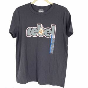 Star Wars Dark Grey Rebel Graphic Tee Size XS